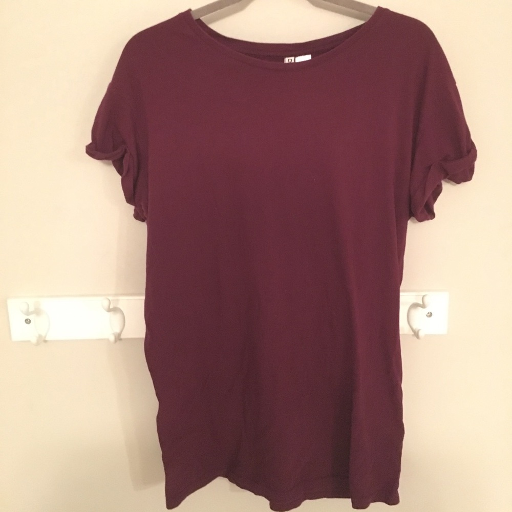 Maroon Tee